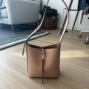 Mali+Lili vegan leather small shoulder bag - tan